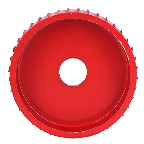 Tbest Dischi taglio, Disco intaglio per legno Acciaio al tungsteno Sha Dischi per lavorazione del legno Supporto smerigliatrice angolare 75 mm Argento (#14)