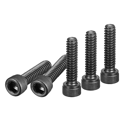 DTGN #10-24x3/4" Socket Head Cap Screws Bolts, 25Pcs 12.9 Grade Alloy Steel, Machine Hex Socket Screw, Hex Drive