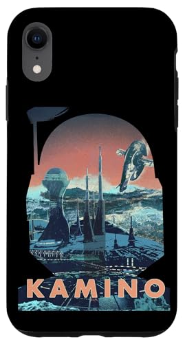 Coque iPhone XR Star Wars finition mate Premium motif légendaire Boba Fett