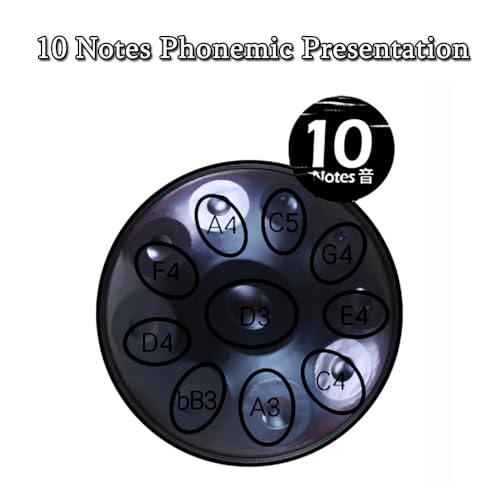 Handpan Drum 22 pulgadas 10 Notas Azul miniatura 2