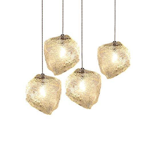 Lámpara de techo LED transparente para iluminar comedores y dormitorios 2