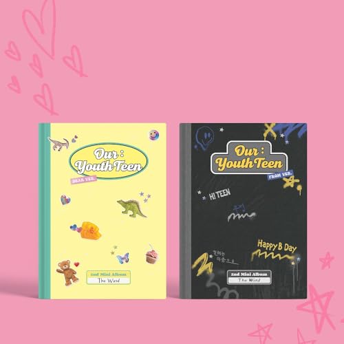 The Wind 2nd Mini Album Our YouthTeen édition double poster plié version Dear authentique