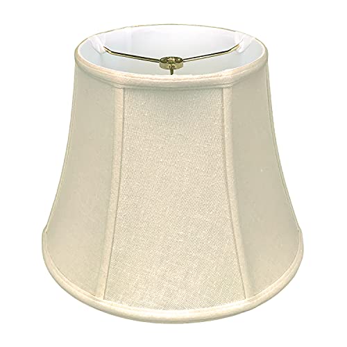 Royal Designs Modified Bell Lamp Shade, Linen Beige, 11 x 18 x 13.5