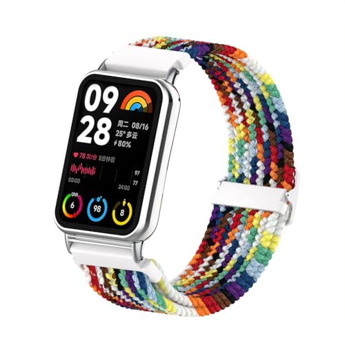 Emoin �R���p�`�u�� Xiaomi Redmi Watch 4/Xiaomi Band 8 Pro �����p�o���h �ґg�o���h �e�͐� �_�炩���@Redmi Watch 4 �����o���h�@miBand 8 Pro �����x���g �����W���C���g�^�C�v ���b�h�~