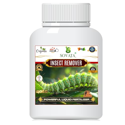 Image of All insects Remover, Essential Organic Powerful Liquid Insecticide for Removing all types of insects and pests from Plants and soil. (250 ml)