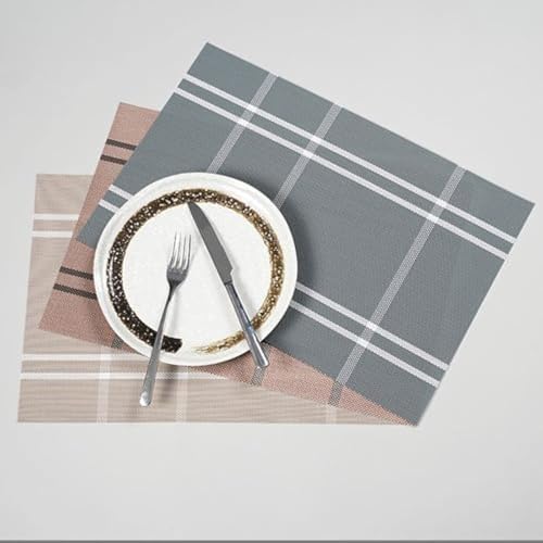 Set de table de Noël gris bleu pour repas de fêtes
