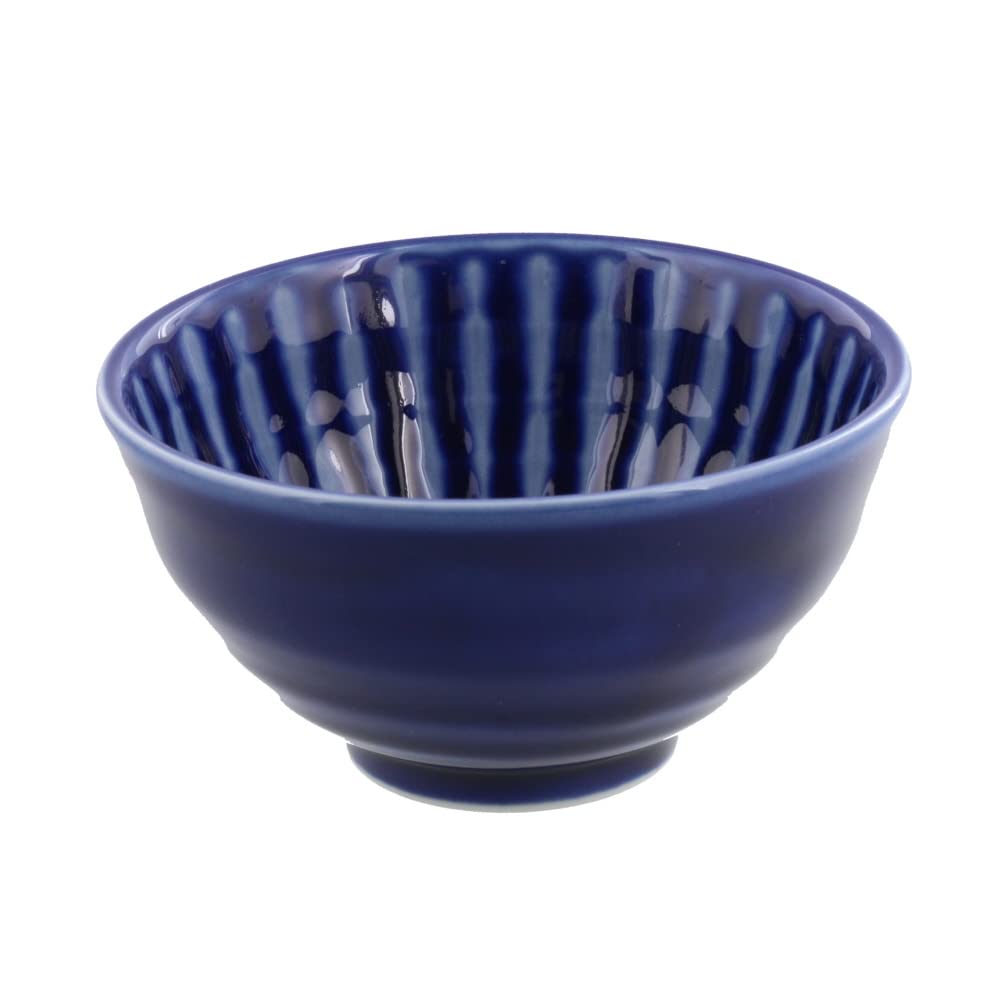 Cobalt Porcelain Rice Bowl, 300cc
