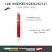 Windhager Tür Insektenschutz BASIC, 100 x 210 cm, Weiß, Aluminium, individuell kürzbar, 04506
