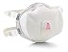 3M 8293 P100 Disposable Particulate Cup Respirator with Cool Flow Exhalation Valve, Standard