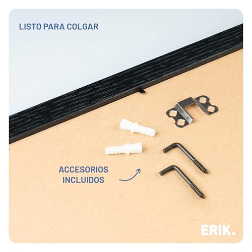 Miniatura 5 de Grupo Erik Marco 50x70 Negro - Marco Madera 50x70 Para Puzzle : Marcos De Fotos O Diplomas Pared Marcos Para Cuadros Pared - Decoracion Hogar