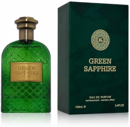 Fragrance World Green Sapphire Eau De Parfum 100ml 3.4 FL OZ | Unisex