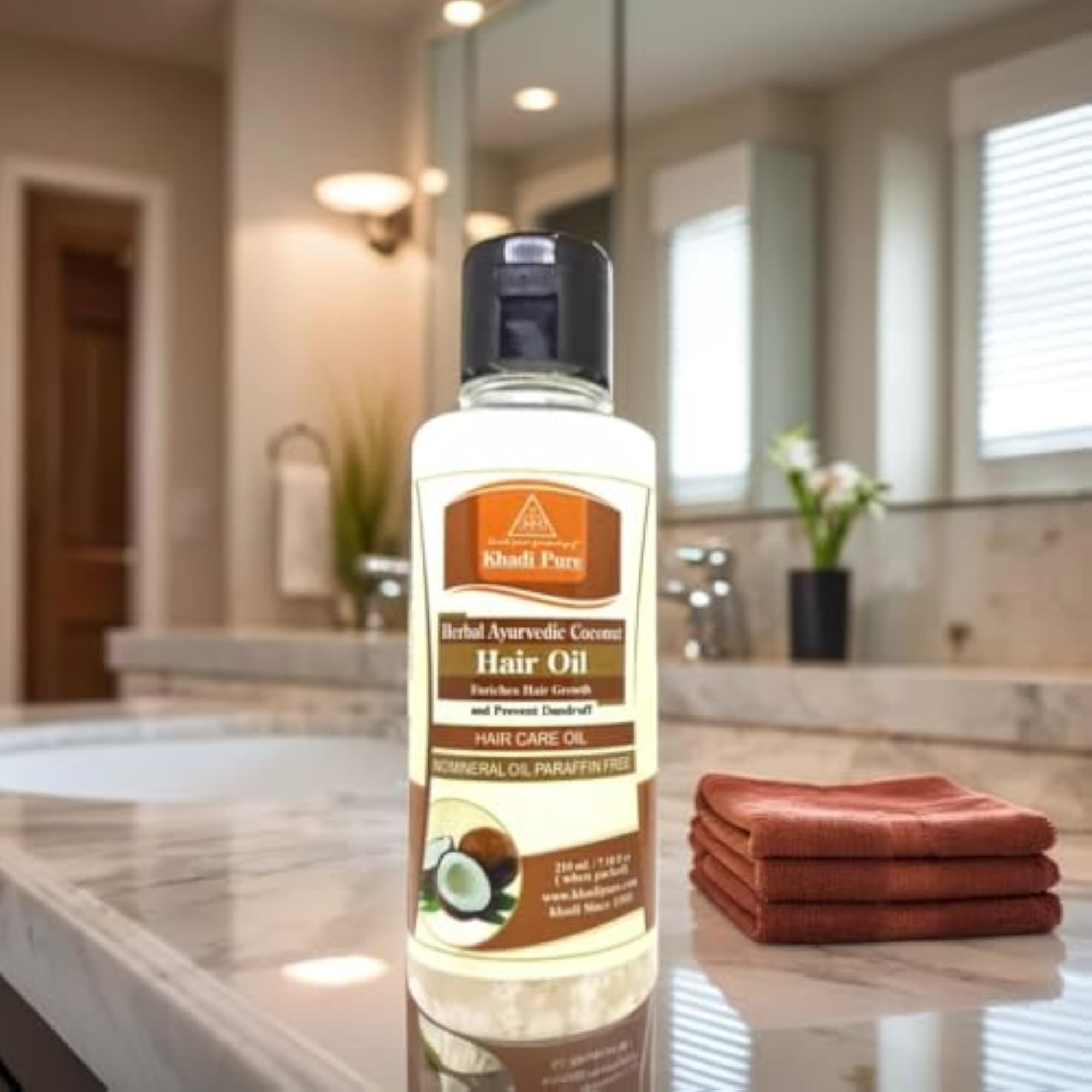 Bhringraj Root Sls & Coconut Sls Hair Oil, 210ml