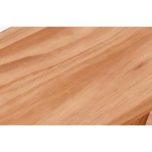 Échelle pliante en bois créative et tabouret de salon chaleureux - 3
