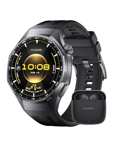 HUAWEI Watch GT 6 Pro Smartwatch+FreeBuds SE 3 Schwarz, GPS, EKG,...