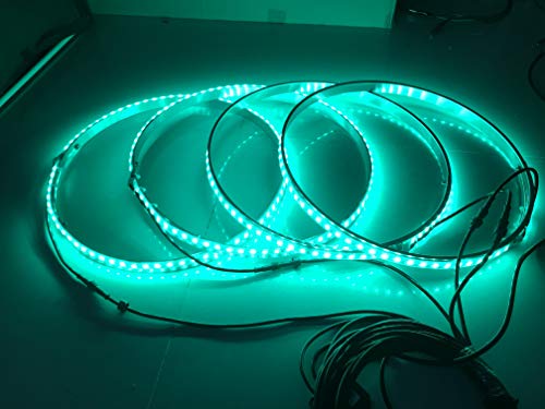 Sando Tech Dream Chasing Colors Flow 15.5‘’ LED Wheel Ring Lights Rim Lights Tire Lights Blue-Tooth App Controlled 4 Lights - Thumbnail 6