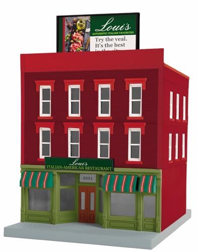 MTH LOUI'S Italian-American Restaurant 3-Story City Building 30-90657