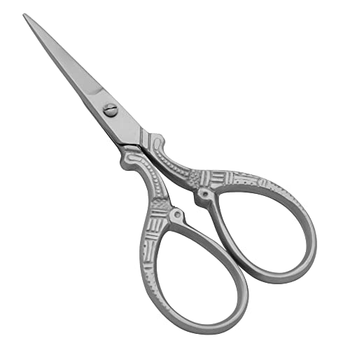 Eye Brow Scissor Cuticle Scissors Manicure Pedicure Grooming Nail Trimming Silver