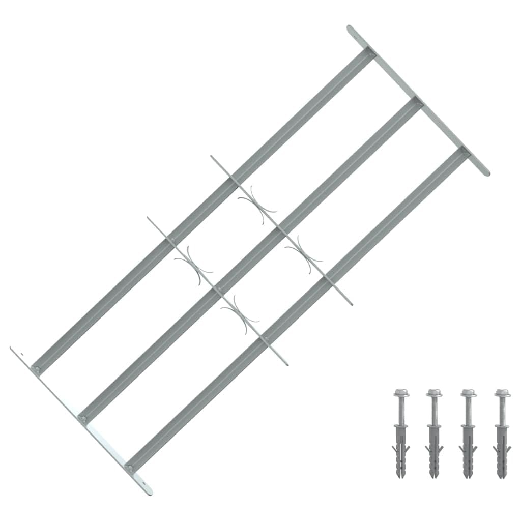 Genérico Reja de Seguridad Ajustable Ventana con 3 Barras 700-1050 mm,Bricolaje,Materiales de construcción,Ventanas,141383
