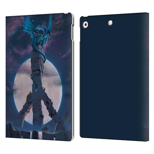 Housse iPad 10.2 cuir avec support et fentes cartes motif Paix Dragons