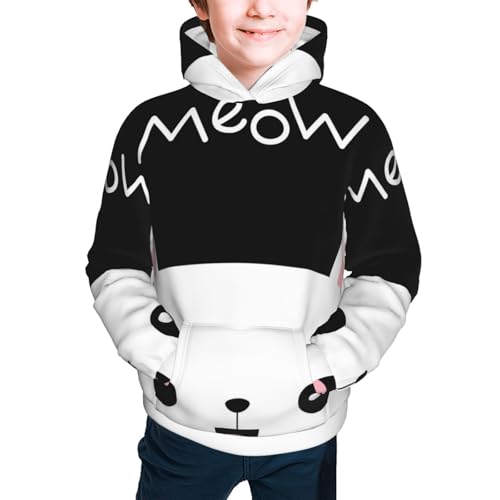 Cats Group Kid Hoodies Boys Sweatshirts Girls Pullover with Pocket3