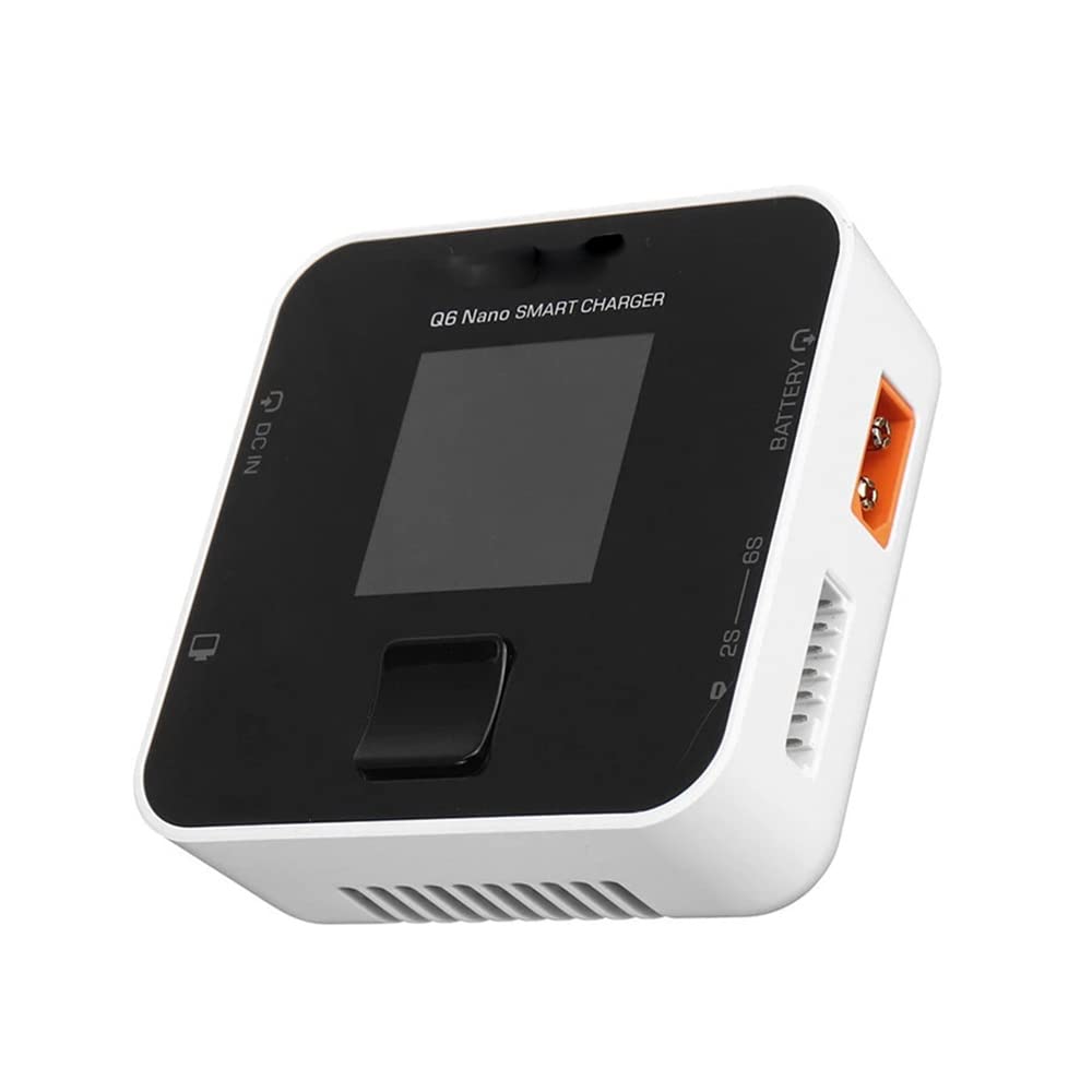 Caricabatterie RC Lipo 9A 200W Display LCD Caricabatterie Bilanciamento Compatibile con Life Lilon LiPo LiHv 1~6S Pb1~12S NiMh/Cd1~16S per 1/10 RC Auto RC Barca Drone