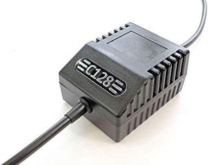 C128 PSU Classic Black US - Replacement Commodore 128 Power Supply, US Plug