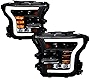 Black Housing Full LED Sequential Tri Projector Headlights Signal Amber Reflector nb For 15-17 Ford F150