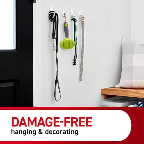 Image of Command Hang and Decorate Kit, 6 Small Toggle Hooks, 2 Medium Utility Hooks, 4 Medium Cord Clips, 10 Light Clips, and 20 Poster Strips, Dorm Room Essentials