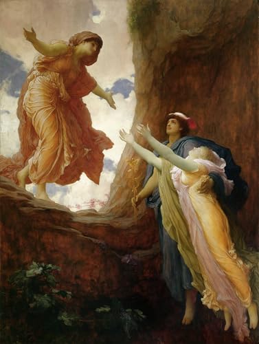 Tableaux Graffiti Art Mural Le retour de Perséphone Frederic Leighton Impression 60x90cm
