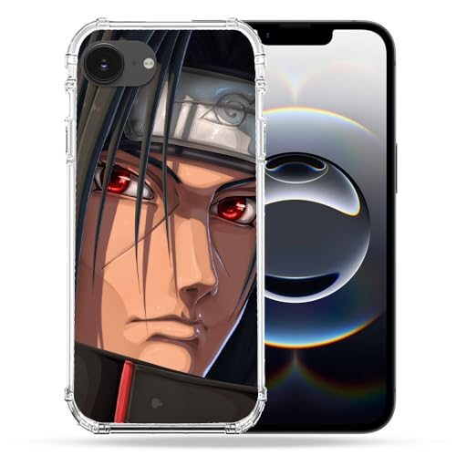 Coque iPhone 17e Naruto Itachi pour geek et passionné de culture manga
