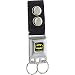 Buckle-Down Batman Batman Seat-Belt Style Keychain (KC-BMC)
