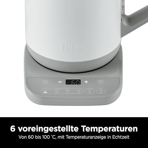 Ninja Wasserkocher Perfect Temperature, Weiß KT200EUWH – Ansicht 5