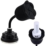 Furtherpretty No Spill Nail Polish Holder Stand, Rotatable Flower Shape Bottle Holder with Suction Cup, Tilted Design Anti-Spill Nail Art Tool for Home Manicure Pedicure, Fingernail Painting Supplies