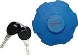 AdBlue Tankdeckel Tankkapen Kraftstofftankdeckel Verriegelung mit 2 Schlüssel Passend für Scania,Renault,Volvo FH,FM,FE,FL LKW 60mm