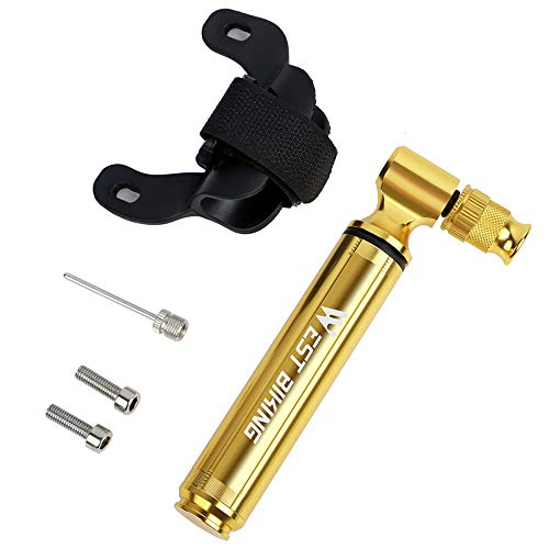 Bomba de bicicleta, Romacci Bomba de ar portátil de bicicleta 160 PSI Bomba de ar de ciclismo Bola d