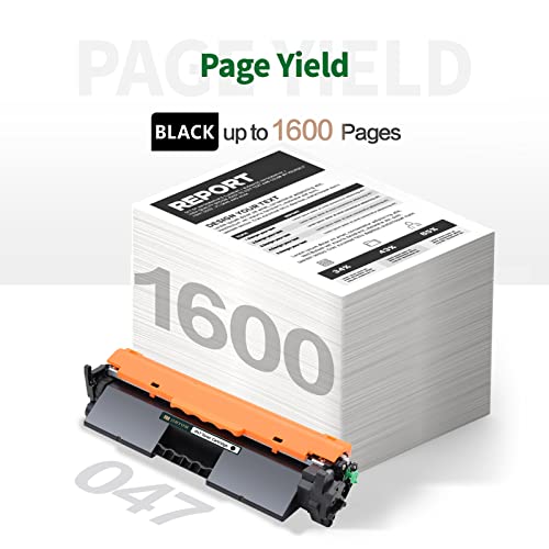 Image of 047 Compatible Toner Cartridge Replacement for Canon 047 Toner Cartridge for ImageCLASS LBP113W MF113W MF110 /LBP110 Series, i-SENSYS LBP113W MF113W MF110 /LBP110 Series Printer (Black, 2Pack)