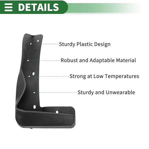 Image of Motoforti Mud Flaps Splash Guards Mud Guards for Honda Jade 2017-2020 W /Mount Accessories
