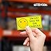 6pk Smile You're On Camera Stickers | Weatherproof Vinyl Security Camera Signs for Car and Home, 4