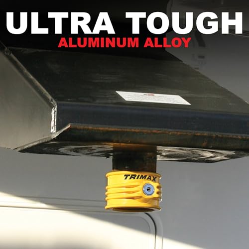 Trimax - TFW60-5th Wheel King Pin Lock-Heavy Duty Anti-Theft Trailer Lock, Rugged Alloy Construction, Weatherproof Epoxy Coating, Easy Installation by Trimax - Image 3