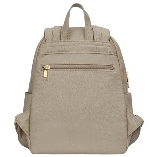 KKXIU Leather Backpack Purse for Women
