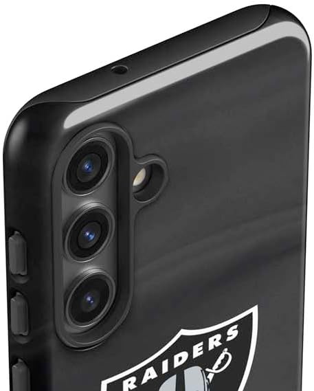 Skinit Impact Phone Case Compatible with Galaxy S24 - Officially Licensed NFL Las Vegas Raiders Design