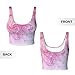 Colorful Marble Pastel Red Blue Purple Print Lightweight Trendy Women Sports Vest Yoga Workout Running Vests All Seasons