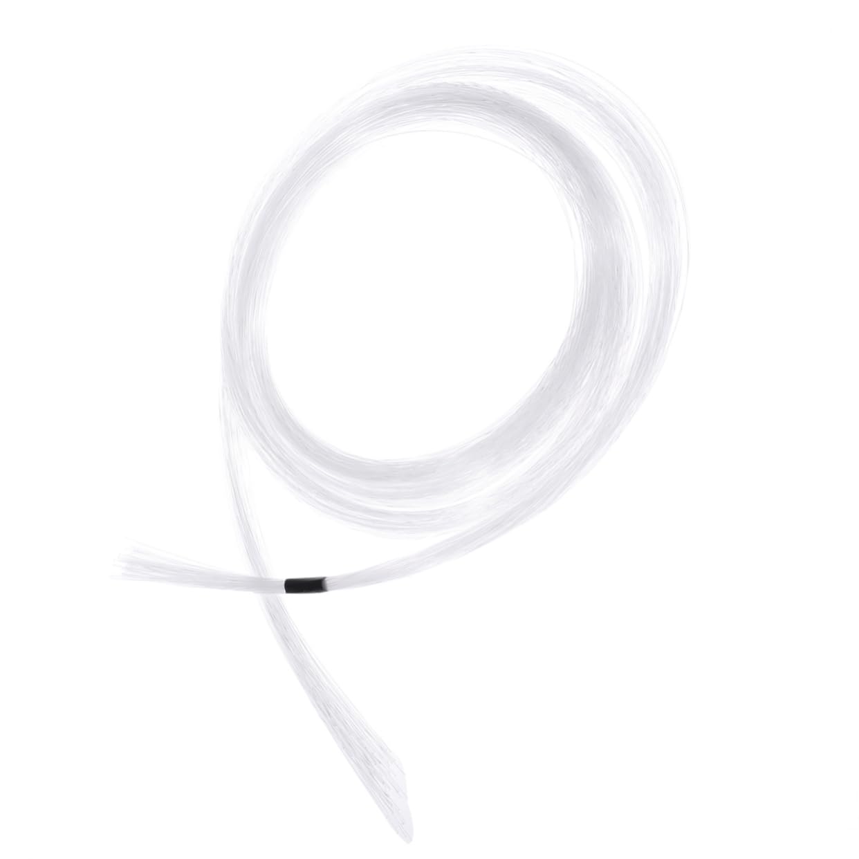 DIYEAH 50Pcs Long Optical Fiber Lights for Decorative Party Curtain Lighting High Transparency Energy Saving Fiber Optic Lights for Festivals and Events