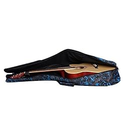 JIAN YA NA 40 41 Pouces Étanche En Nylon Gig Sac Rembourré Folk Guitare Sac Antichoc Guitare Cas avec Double Sangle - Les Beatles, Paul McCartney, John Lennon, RIngo Starr, George Harrison JIAN YA NA 40 41 Pouces Étanche En Nylon Gig Sac Rembourré Folk Guitare Sac Antichoc Guitare Cas avec Double Sangle – Image 5