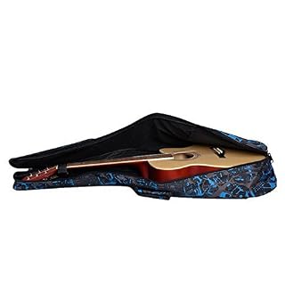 JIAN YA NA 40 41 Pouces Étanche En Nylon Gig Sac Rembourré Folk Guitare Sac Antichoc Guitare Cas avec Double Sangle - Les Beatles, Paul McCartney, John Lennon, RIngo Starr, George Harrison JIAN YA NA 40 41 Pouces Étanche En Nylon Gig Sac Rembourré Folk Guitare Sac Antichoc Guitare Cas avec Double Sangle – Image 5