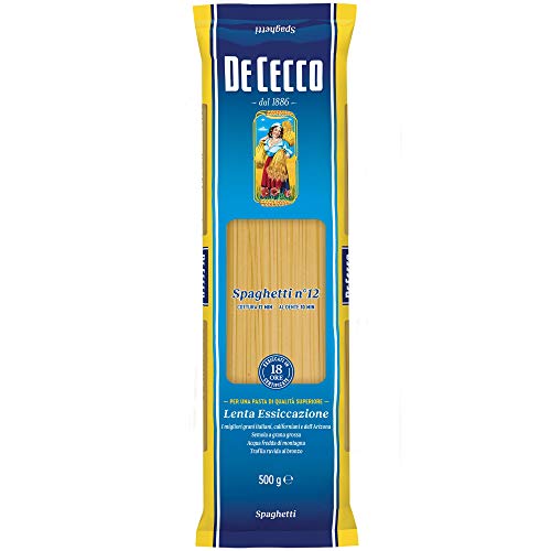 De Cecco Espaguetis n.º 12 (24 x 500 g).