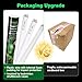 Hygger zoo 3-Pack UVB Reptile Light 10.0 Bulb 15W T8 Fluorescent Desert Lamp UVA for Bearded Dragon Tortoise Reptile & Amphibian