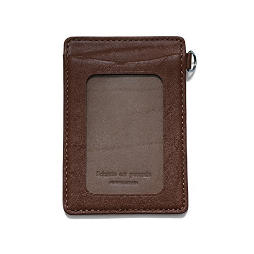 (スリップオン)slip-on ノワール Noir 単パスケース ダークブラウン