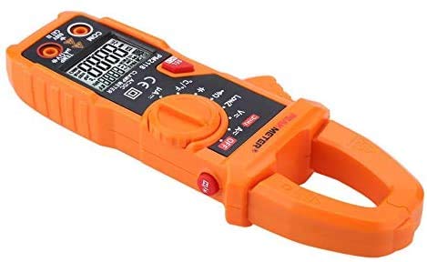 PM2118 Portable Smart AC/DC Clamp Meter Multimeter Current Voltage Resistance Continuity Measurement Tester with NCV