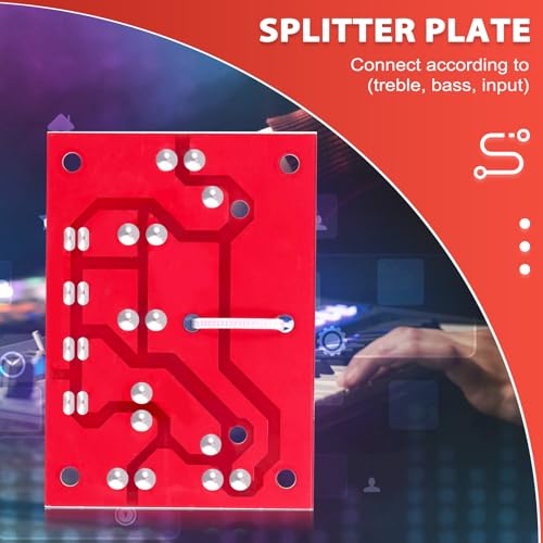 Roundsky YLY-2088 Audio Frequenz Teiler 400W Einstellbare 2 Wege Frequenzweiche Filter Voller Bereich HöHen Frequenz Teiler